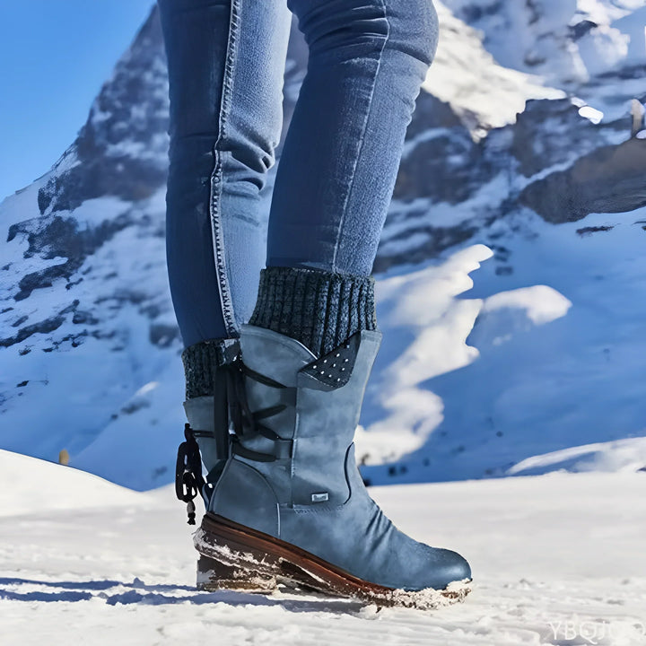 Esmee | Retro Ankle Snow Boots