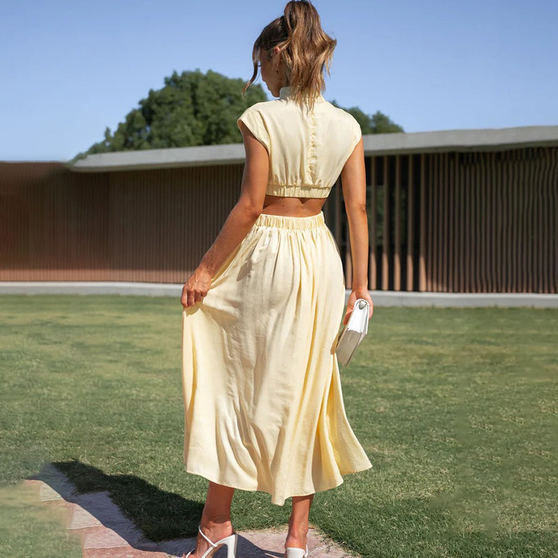 Dina | PLEATED DRESS